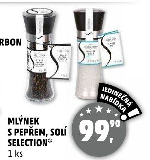 Mlýnek s pepřem Selection