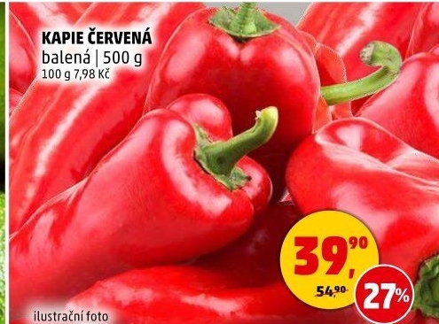 Paprika červená kapie