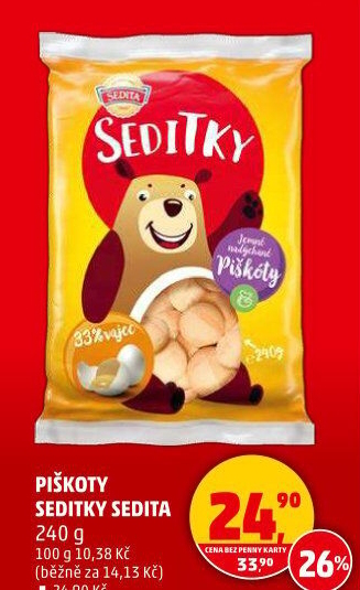 Piškoty Sedita