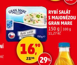 Rybí salát s majonézou Gran Mare