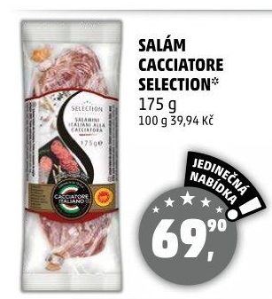 Salám Cacciatore Selection