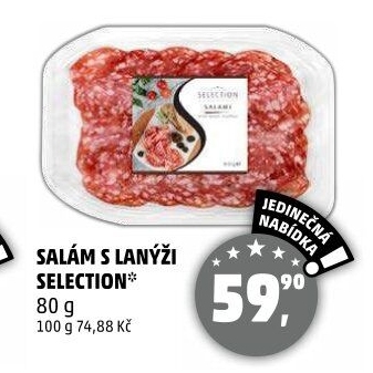 Salám s lanýži Selection