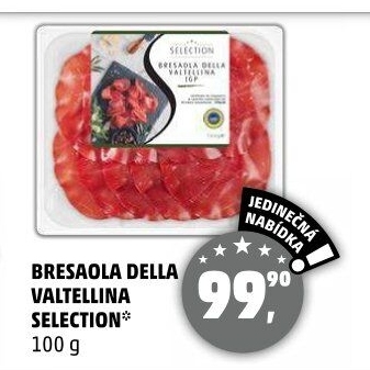Šunka Bresaola Della Valtellina Selection