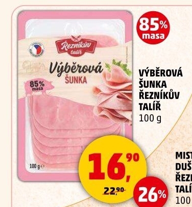 Šunka výběrová Řezníkův talíř