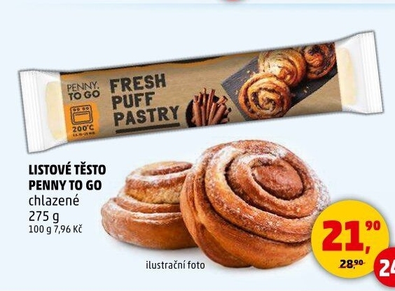 Těsto listové Penny To Go