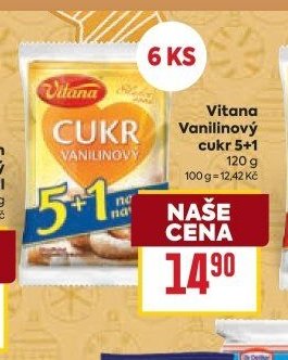 Vitana Vanilinový cukr 5+1