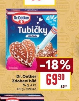 Dr. Oetker Zdobení bílé