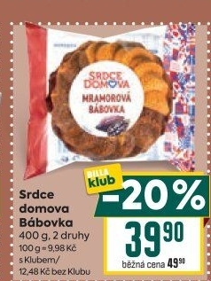 Bábovka Srdce Domova