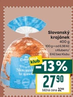 Chléb Slovanský krajánek Odkolek