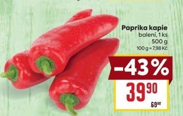 Paprika červená kapie