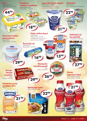 akční leták CBA 6.11.2024-17.11.2024