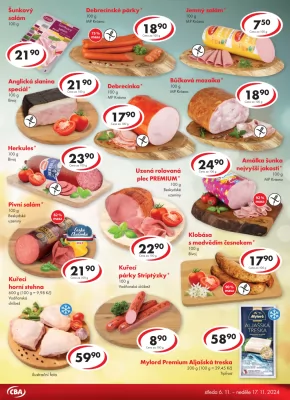 akční leták CBA 6.11.2024-17.11.2024