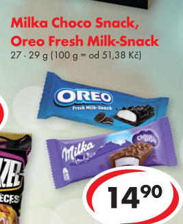 Fresh Milk snack Oreo