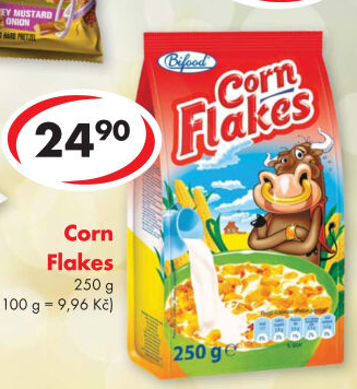 Lupínky cornflakes Bifood