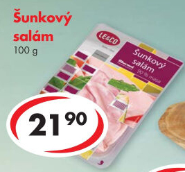 Salám šunkový LE&amp