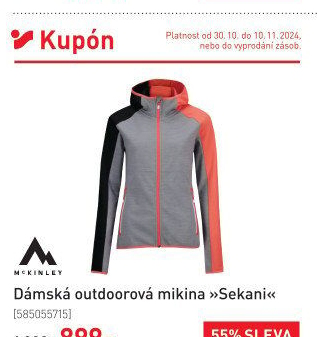 Dámská outdoorová mikina McKINLEY