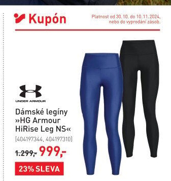 Dámské sportovní legíny Under Armour