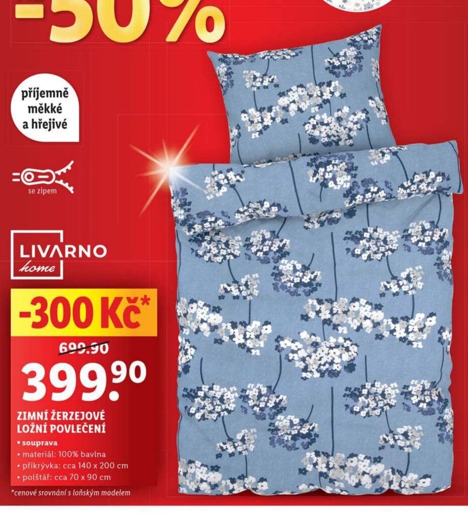 ZIMNÍ ŽERZEJOVÉ LOŽNÍ POVLEČENÍ