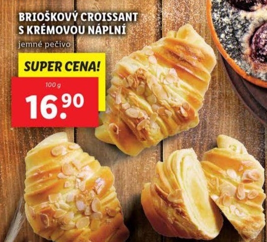 Croissant s náplní