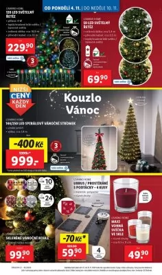 akční leták Lidl 4.11.2024-10.11.2024