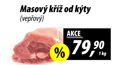 Masový kříž od kýty vepřový