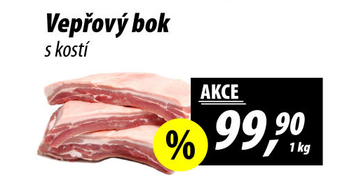 Vepřový bok s kostí