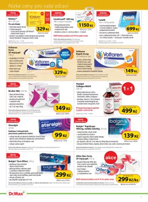 akční leták Dr. Max 1.11.2024-30.11.2024