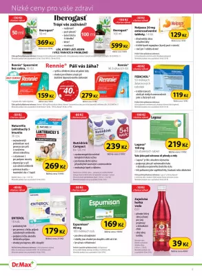 akční leták Dr. Max 1.11.2024-30.11.2024