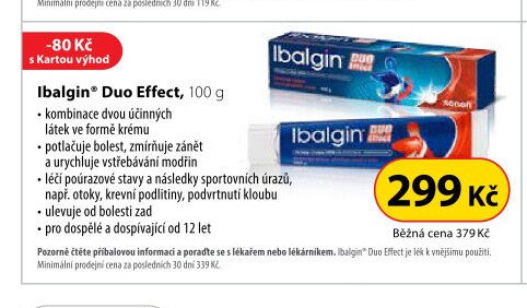 Ibalgin Duo Effect, 100 g