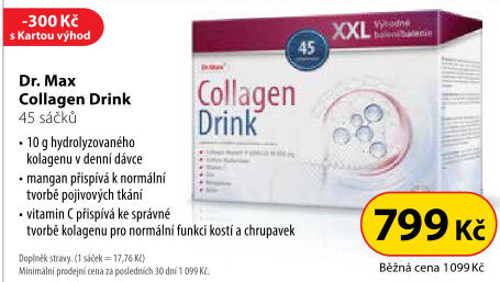 Doplněk stravy Collagen drink Dr.Max