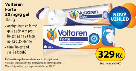 Gel proti bolesti Voltaren Forte