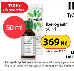 Kapky na zažívání Iberogast Bayer