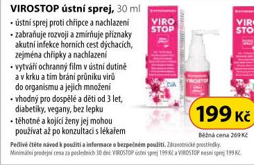 Ústní sprej Virostop Fytofontana