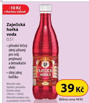 Voda hořká Zaječická