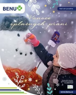 akční leták BENU Lékárna 1.11.2024-31.12.2024