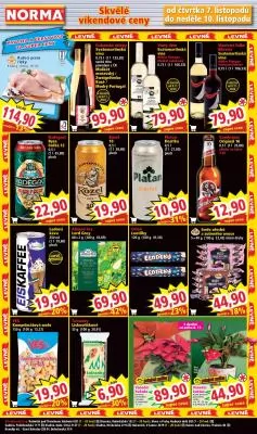 akční leták Norma 4.11.2024-10.11.2024