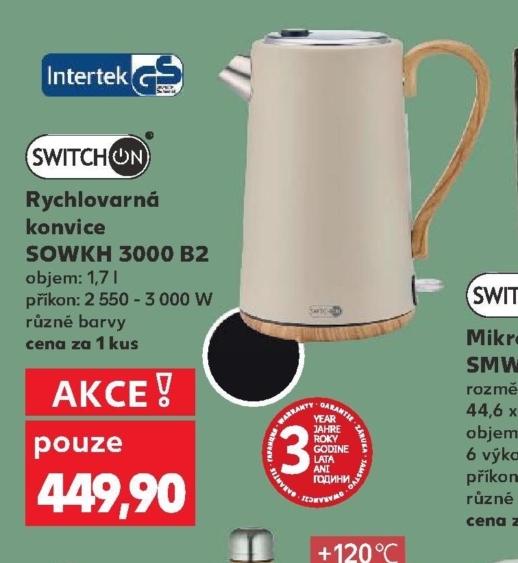 Rychlovarná konvice SOWKH 3000 B2