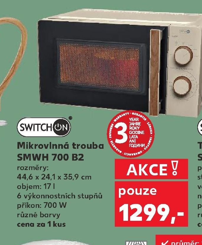 Mikrovlnná trouba SMWH 700 B2