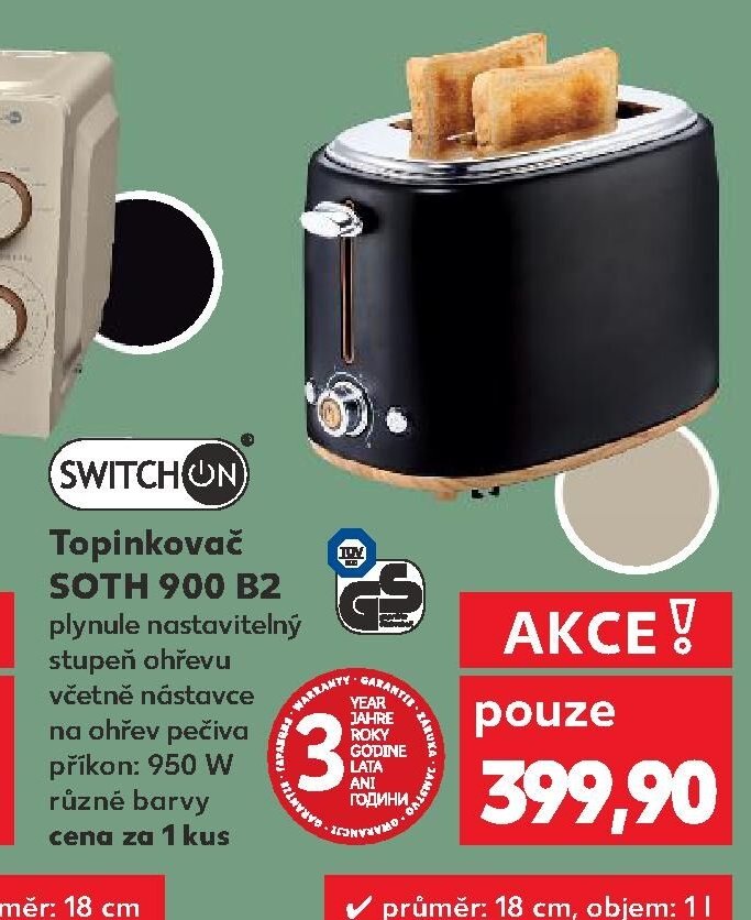 Topinkovač SOTH 900 B2