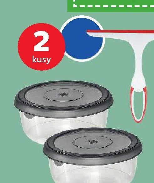 Dóza s víkem (sada 2 kusy)