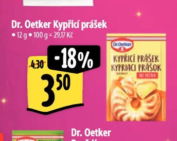 Dr. Oetker Kypřicí prášek