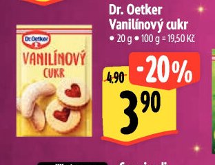 Dr. Oetker Vanilínový cukr