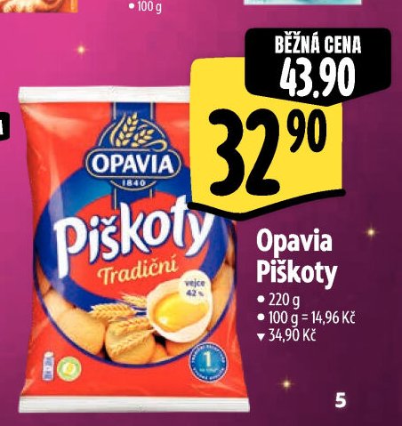 Opavia Piškoty