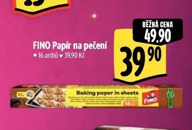 FINO Papír na pečení