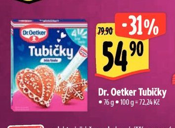 Dr. Oetker Tubičky