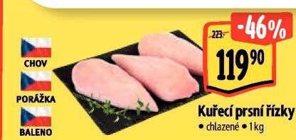 Kuřecí prsní řízky