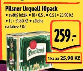 Pivo Pilsner Urquell