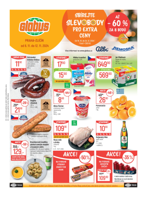 akční leták Globus 6.11.2024-12.11.2024