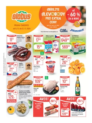 akční leták Globus 6.11.2024-12.11.2024