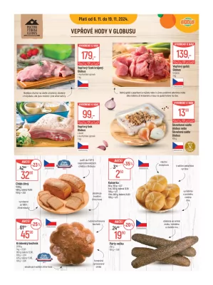 akční leták Globus 6.11.2024-12.11.2024